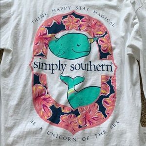Narwhal simply southern T-shirt